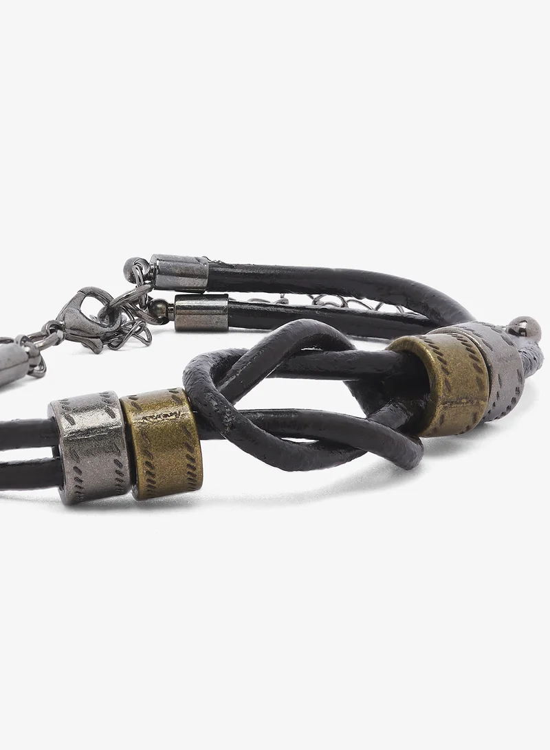 Seventy Five  Hip Hop Cylinderical Beads Charm necklace for Men | Best Price UAE